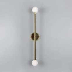 Silverton double wall IP44 | satin brass