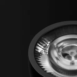 Six micro recessed | black