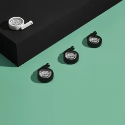 Six micro recessed | black