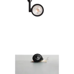 Six recessed | black