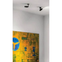 Six recessed | black