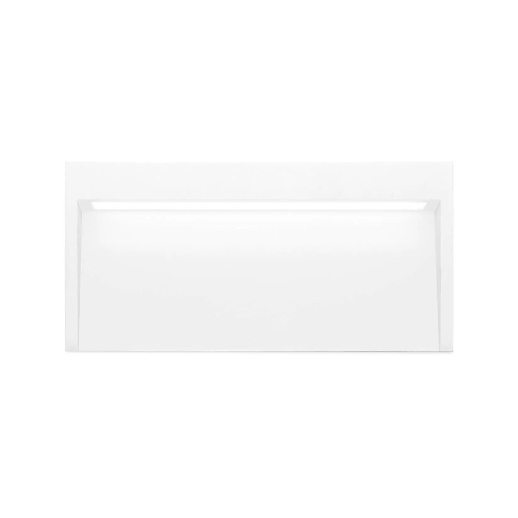 Slim outdoor wall IP65 | textured grey