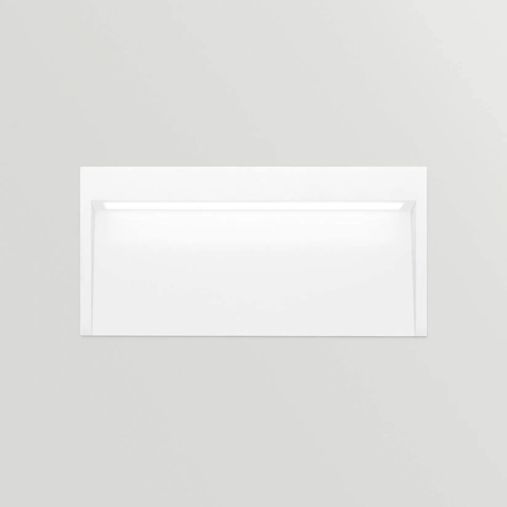 Slim outdoor wall IP65 | textured grey