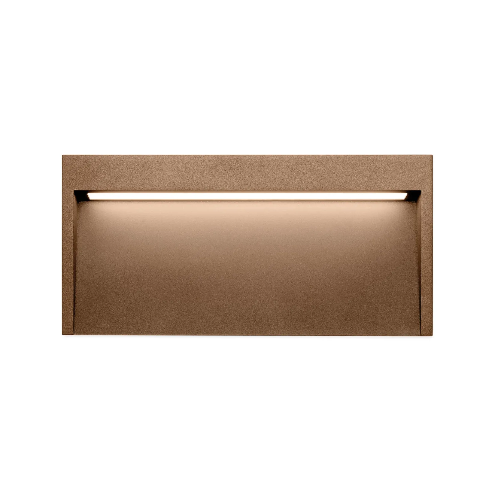 Slim outdoor wall IP65 | textured grey