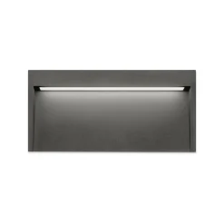 Slim outdoor wall IP65 | textured white