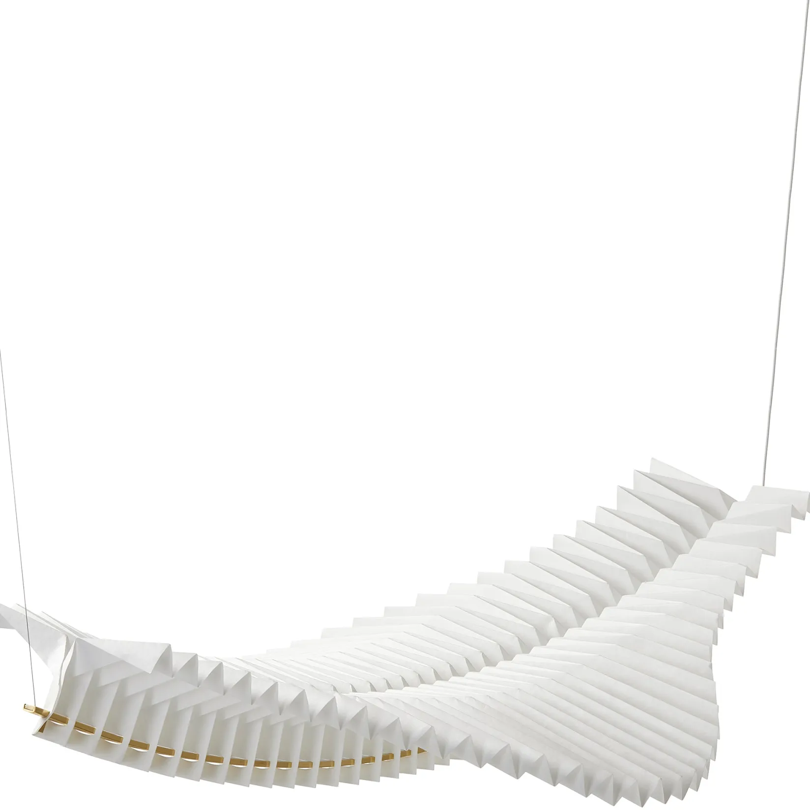 Sora | white and brass