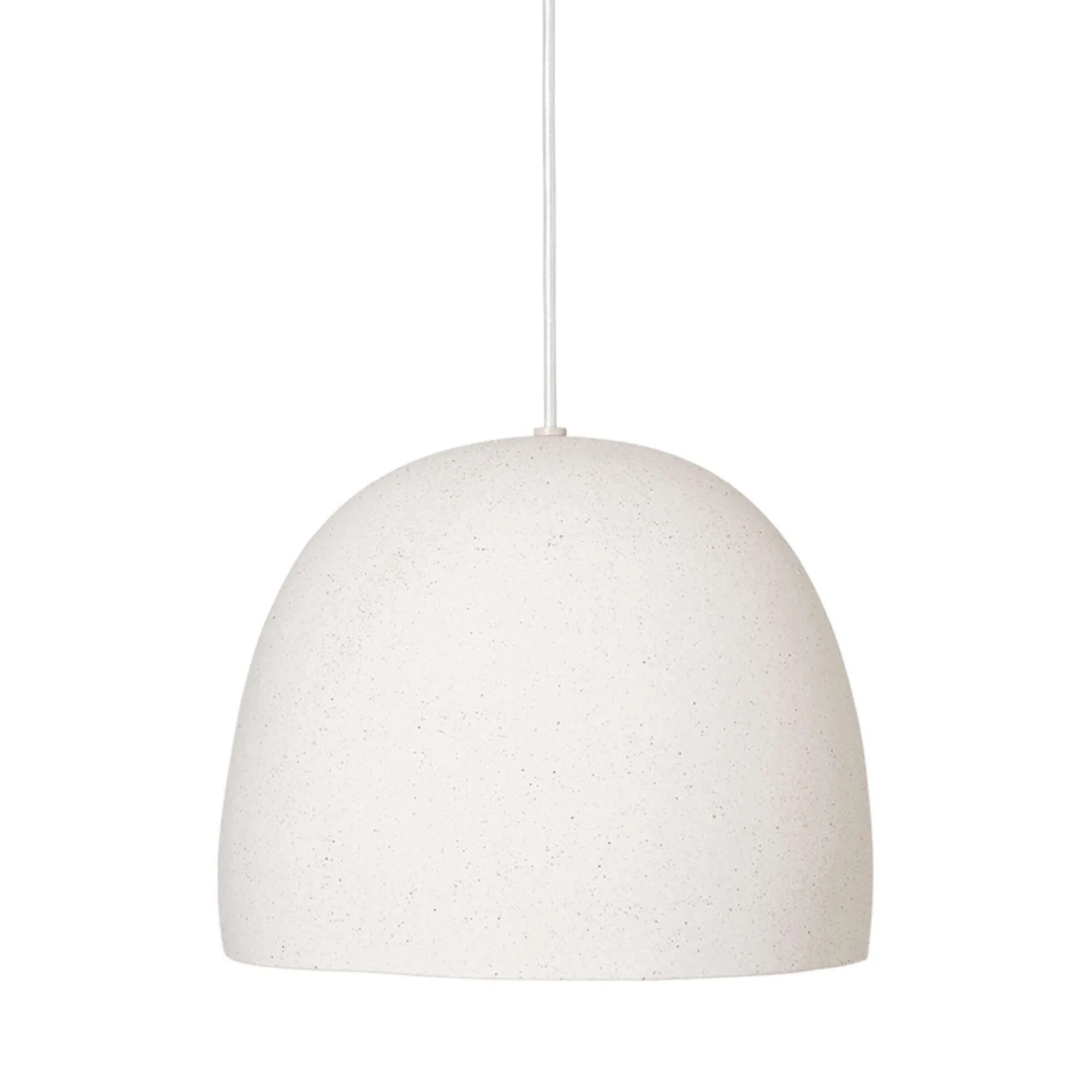 Speckle pendant large | off-white