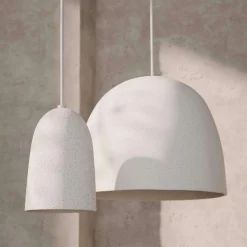 Speckle pendant small | off-white