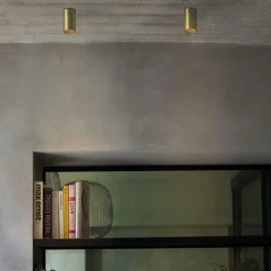 Stan ceiling | satin gold