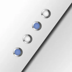 Step micro XS recessed IP65 | textured oxidon