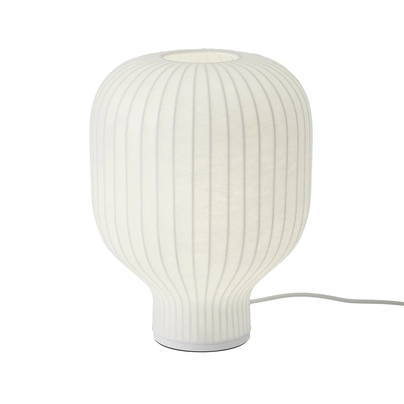Strand table ⌀29-40 | cocoon white
