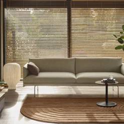 Strand table ⌀29-40 | cocoon white