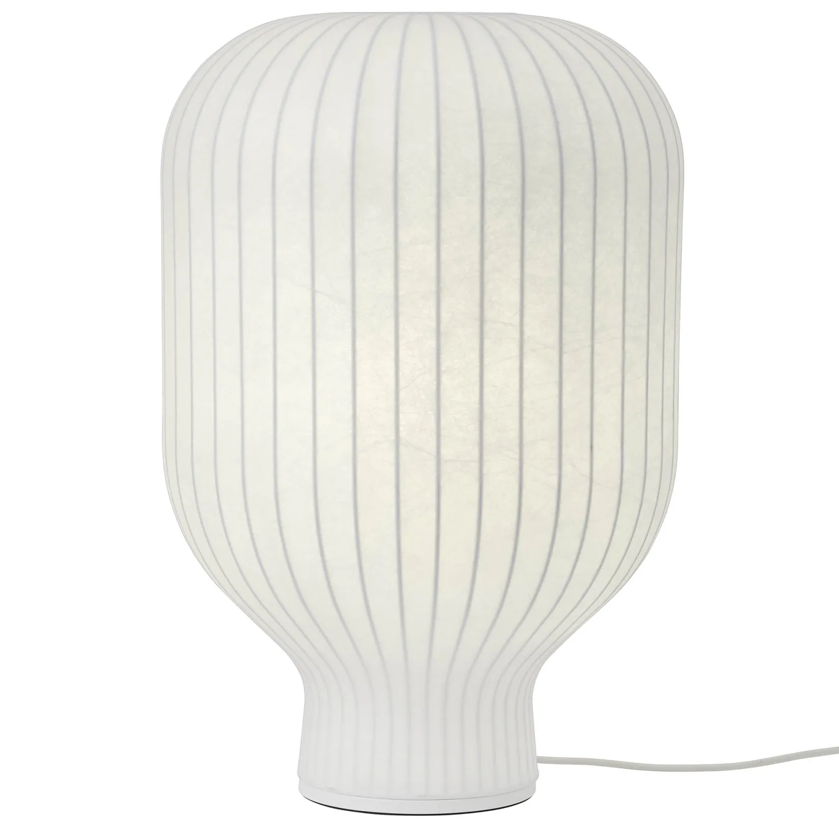 Strand table ⌀29-40 | cocoon white