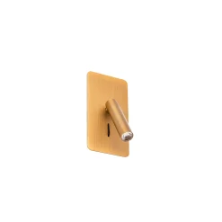 Suau recessed wall lamp | bronze