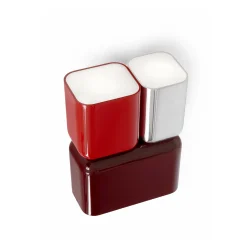 Tabata LN10 | dark burgundy & vermilion red