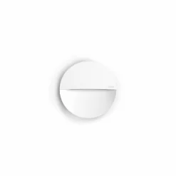 Team round wall light | black