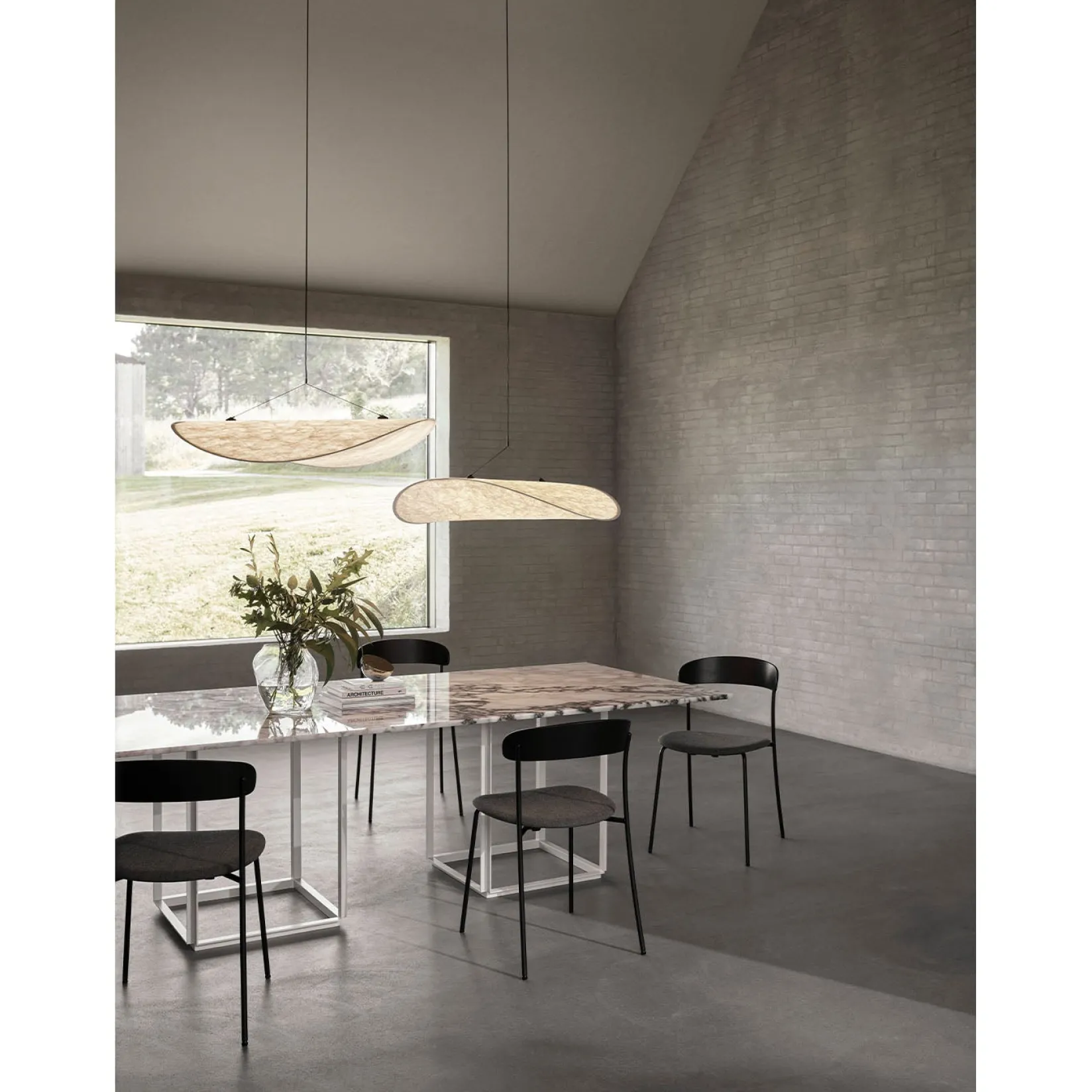 Tense pendant 55-120 | white Tyvek