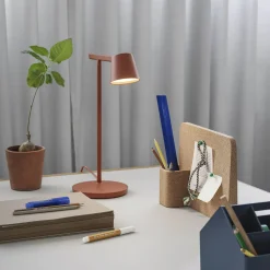 Tip table lamp | copper brown