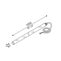 TNC IP67 ⌀2,4 | 105cm