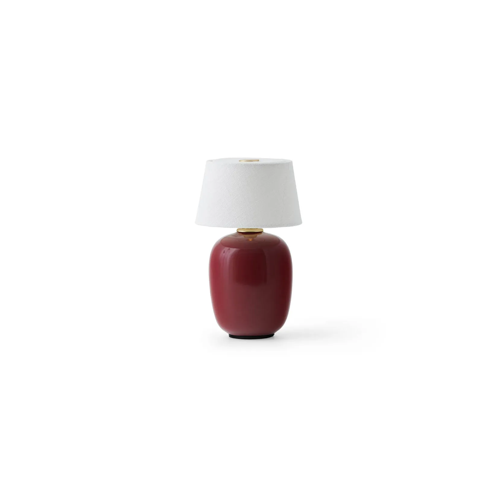 Torso portable table lamp | black