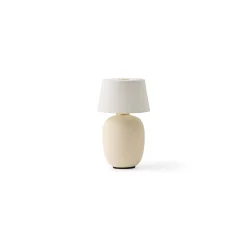 Torso portable table lamp | black