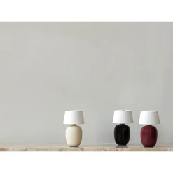 Torso portable table lamp | ruby