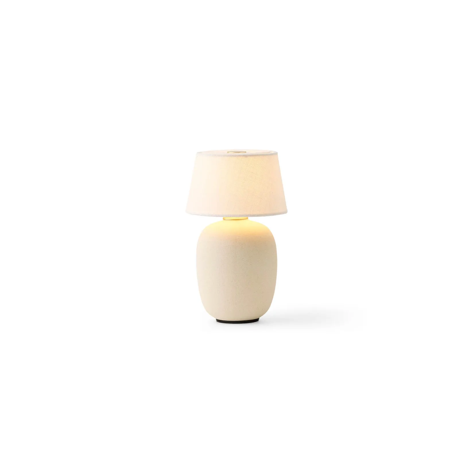 Torso portable table lamp | ruby