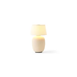 Torso portable table lamp | ruby