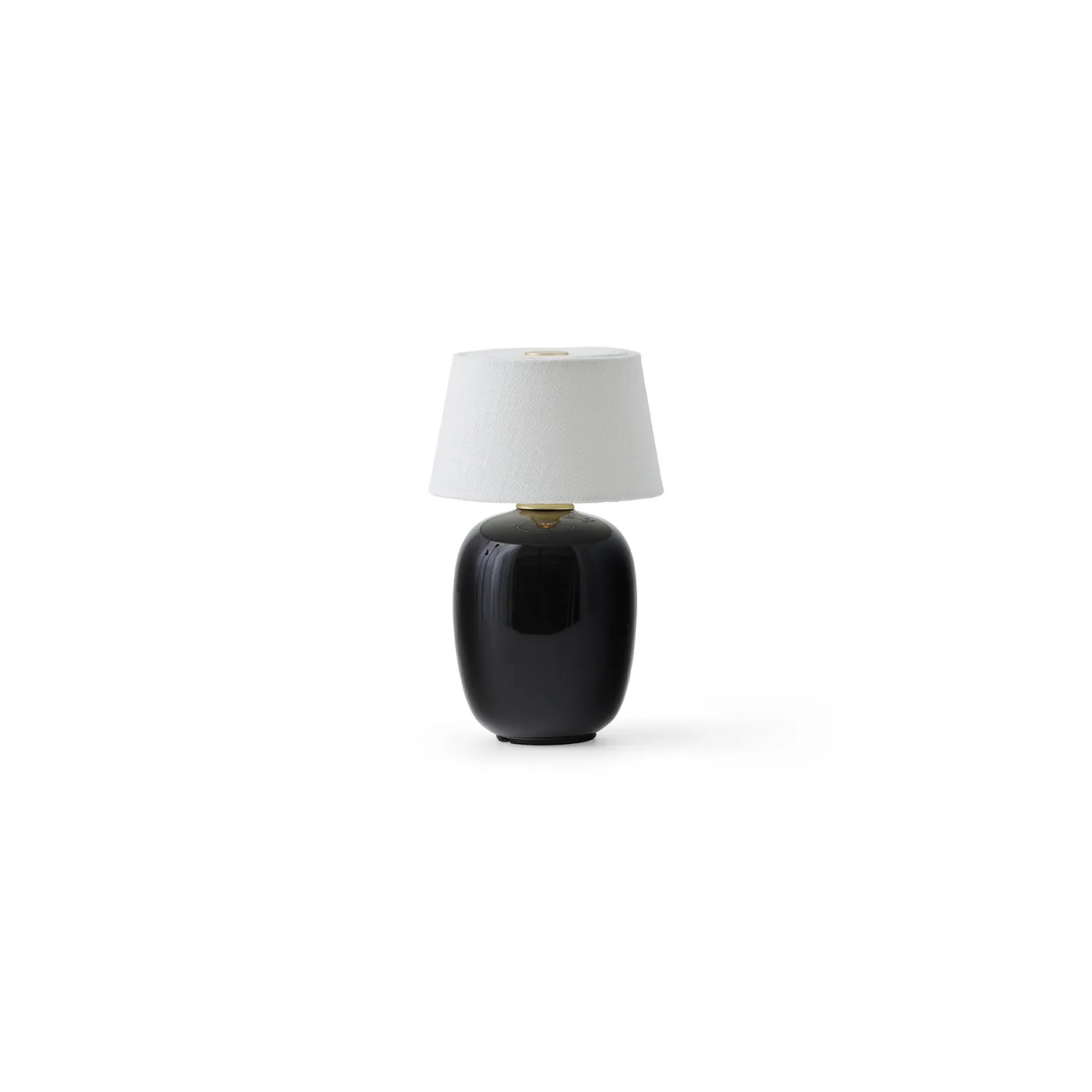 Torso portable table lamp | ruby