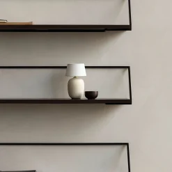Torso portable table lamp | ruby