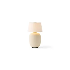 Torso portable table lamp | sand