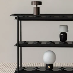 Torso portable table lamp | sand