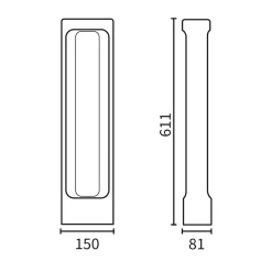 Totem 611 | grey concrete