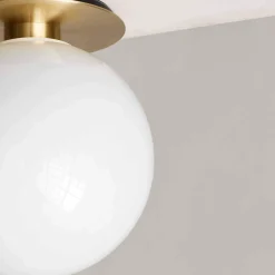 TR Bulb ceiling wall lamp | black