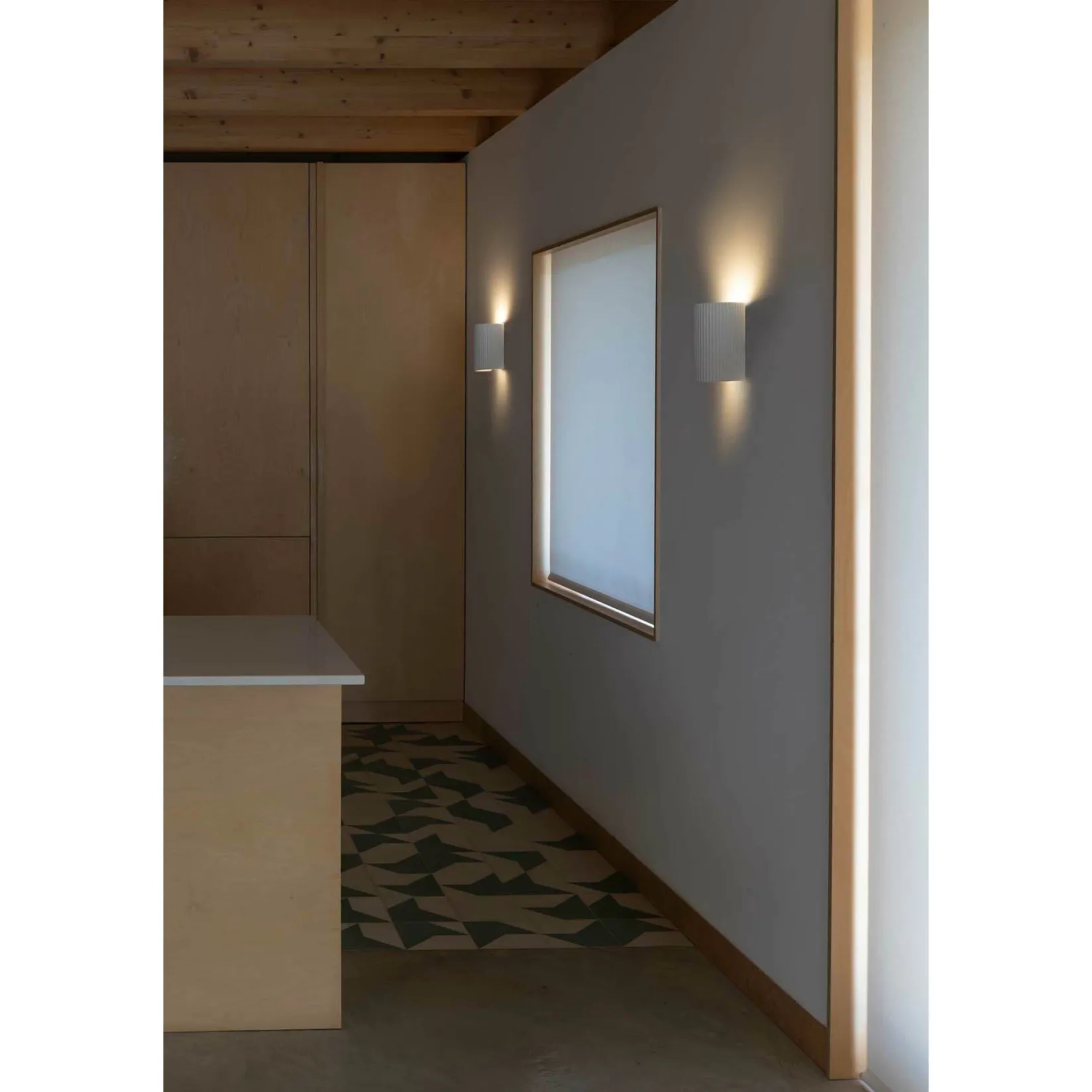 Trama 320 | white plaster