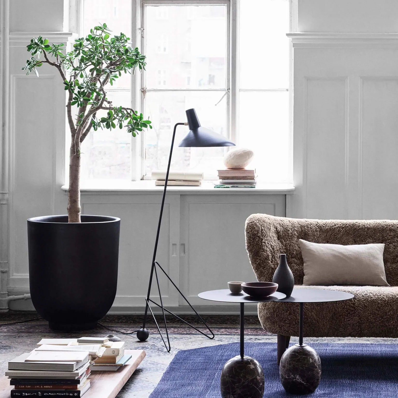 Tripod floor HM8 | matt black