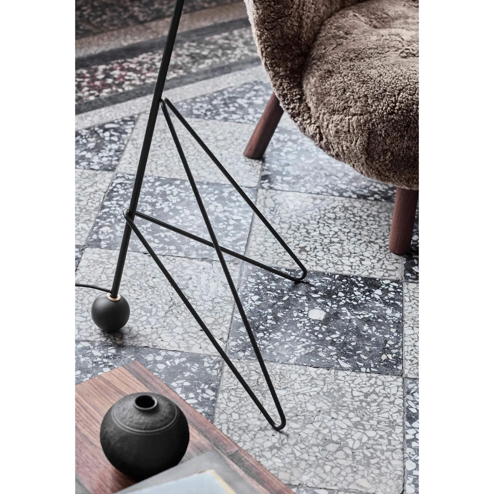 Tripod floor HM8 | matt black