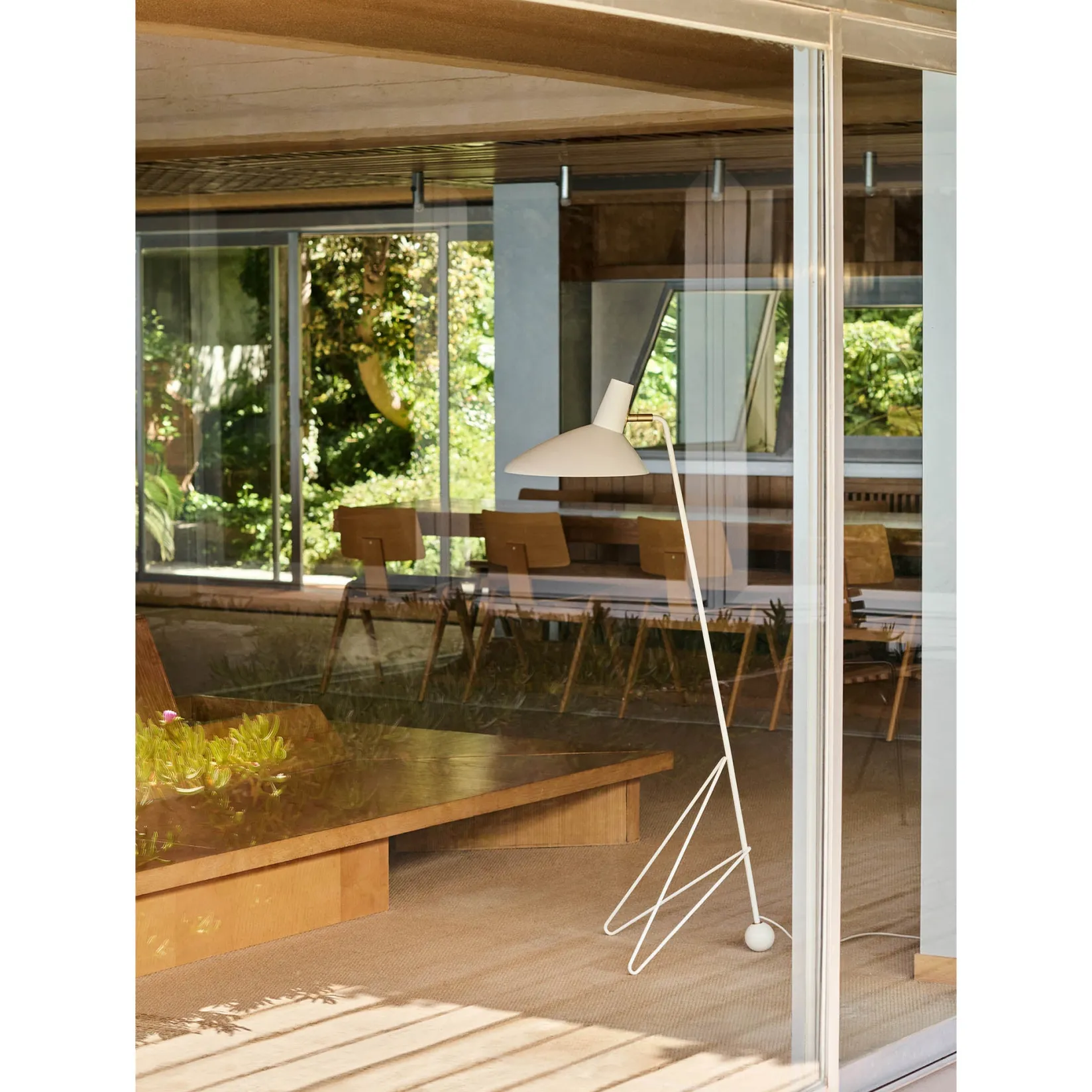 Tripod floor HM8 | matt white