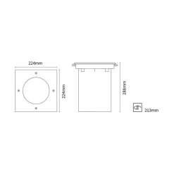 Trond dir IP67 | D185 round