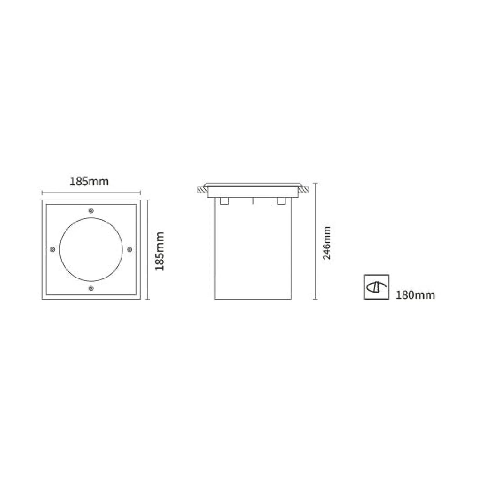Trond dir IP67 | D115 round