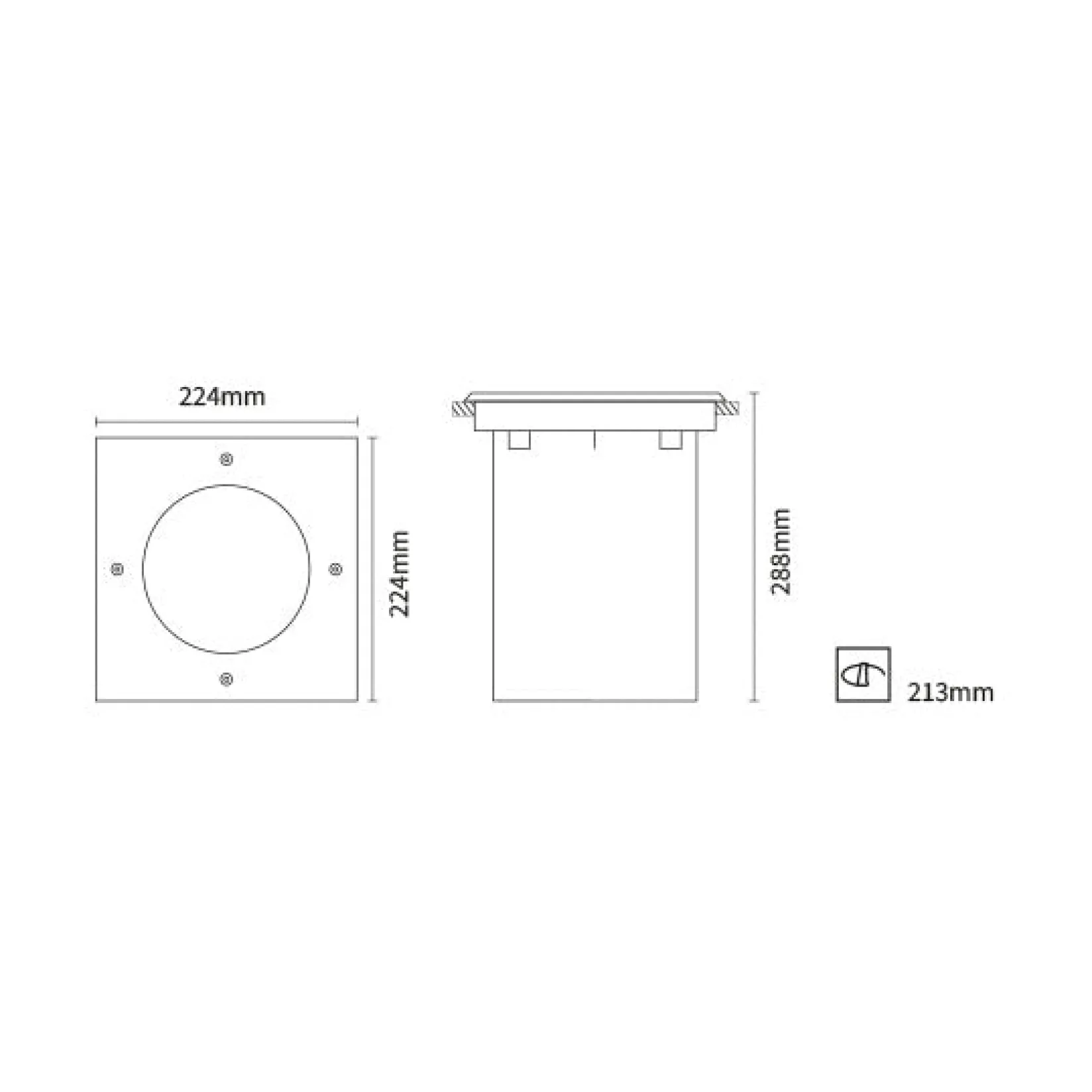 Trond dir IP67 | D115 round