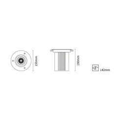 Trond dir IP67 | D115 round