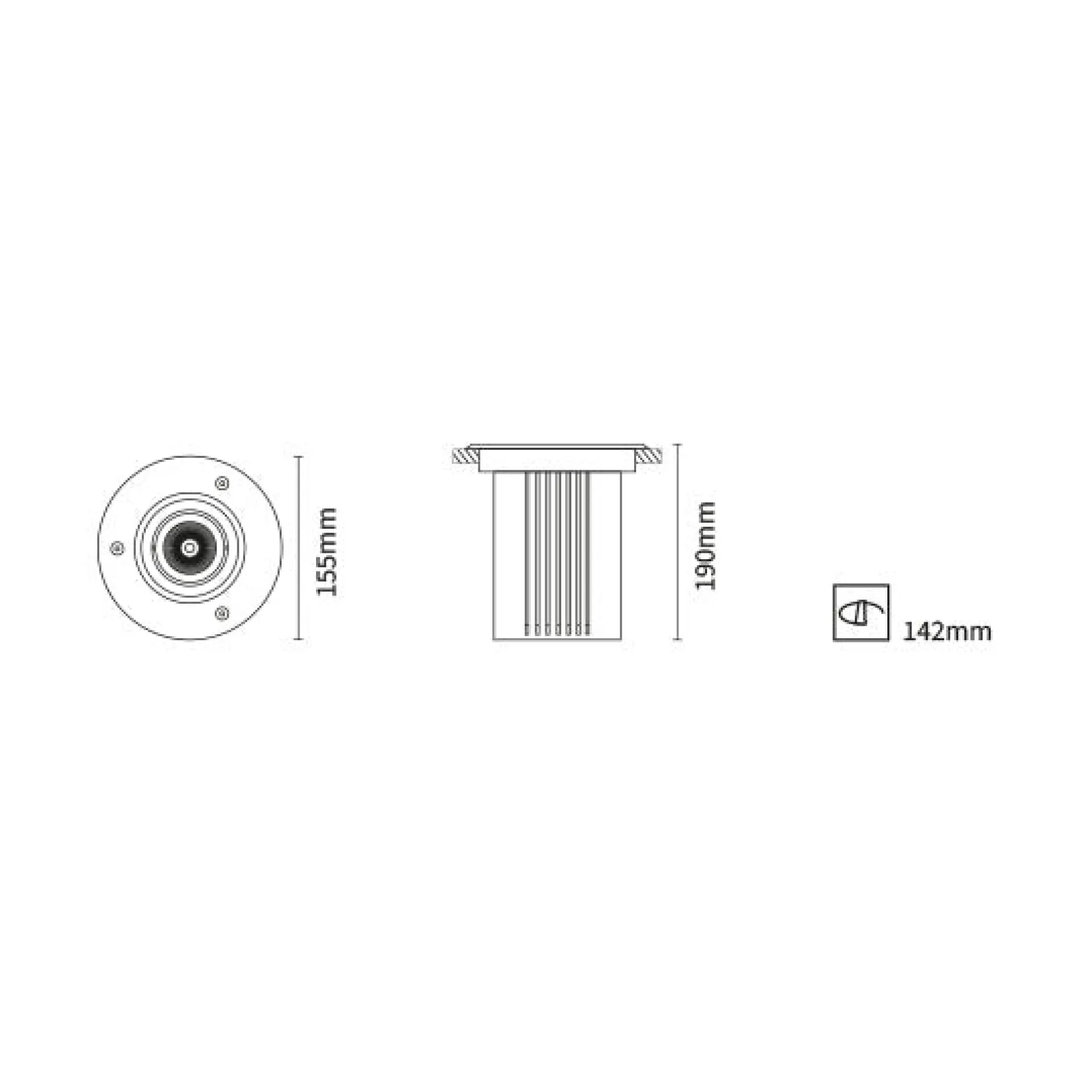 Trond dir IP67 | D115 round