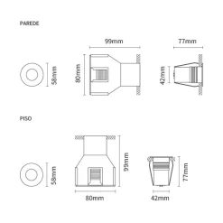 Trond micro IP67 | D38 square