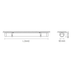 Tub LED D5 IP65 | 35.5-287.5cm