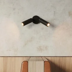 Tube spot | brushed bronze