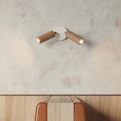 Tube spot | wood effect