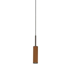 Tura pendant | black leather