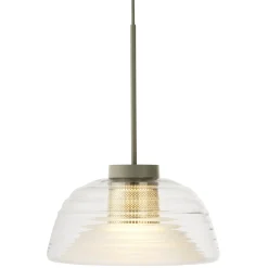 Two Layer pendant | olive