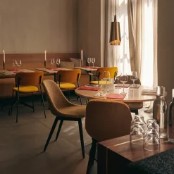 Umanoff pendant | brass and walnut
